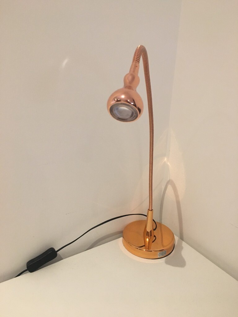 ikea lamp rose gold